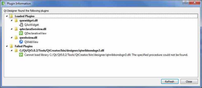 QT designer plugin in qt creator - Developer Machines